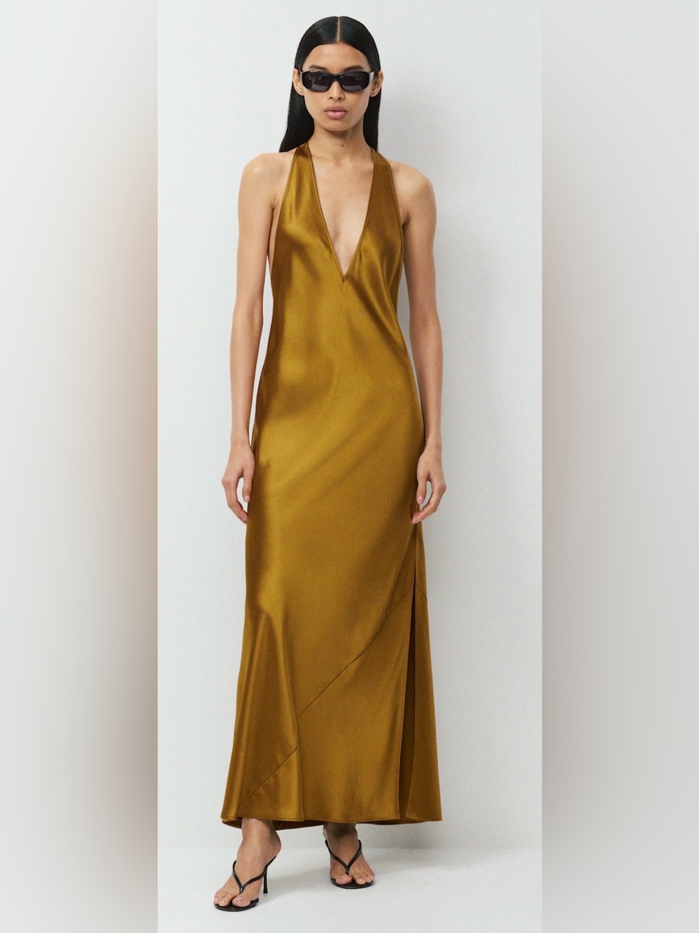 NWT Aritzia Spotlight Satin Dress
